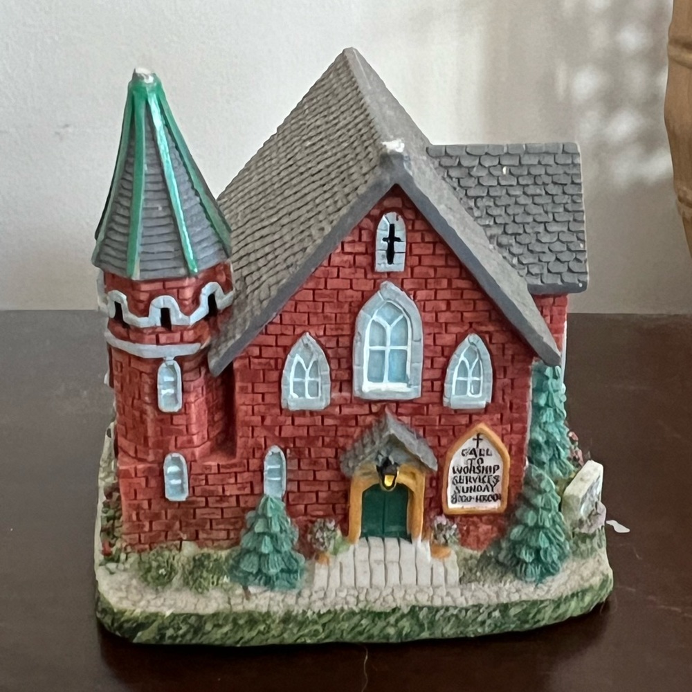 International Resources LLC AH194 Forest Glen Church Miniature Model